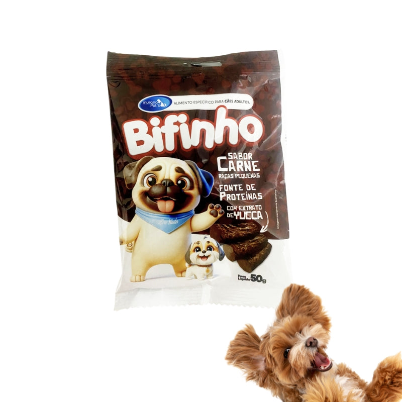 Bifinho de Carne para Raças Pequenas