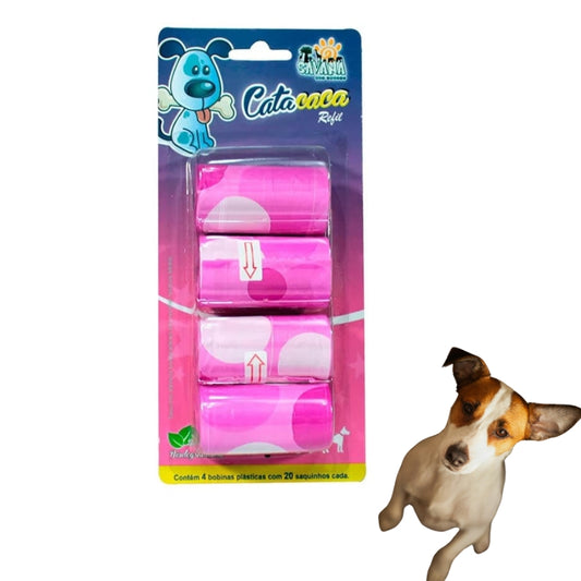 Refil de Saquinhos Higiênicos para cães