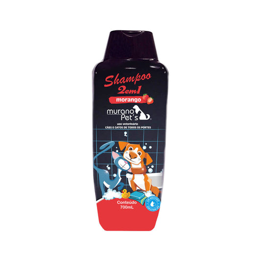 Shampoo 2 em 1 Essencia de Morango